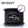 CABLE FTP CAT6 ENSON FORRO PE BLINDADO 23 AWG 100% COBRE USO EXTERIOR BOBINA 305 METROS