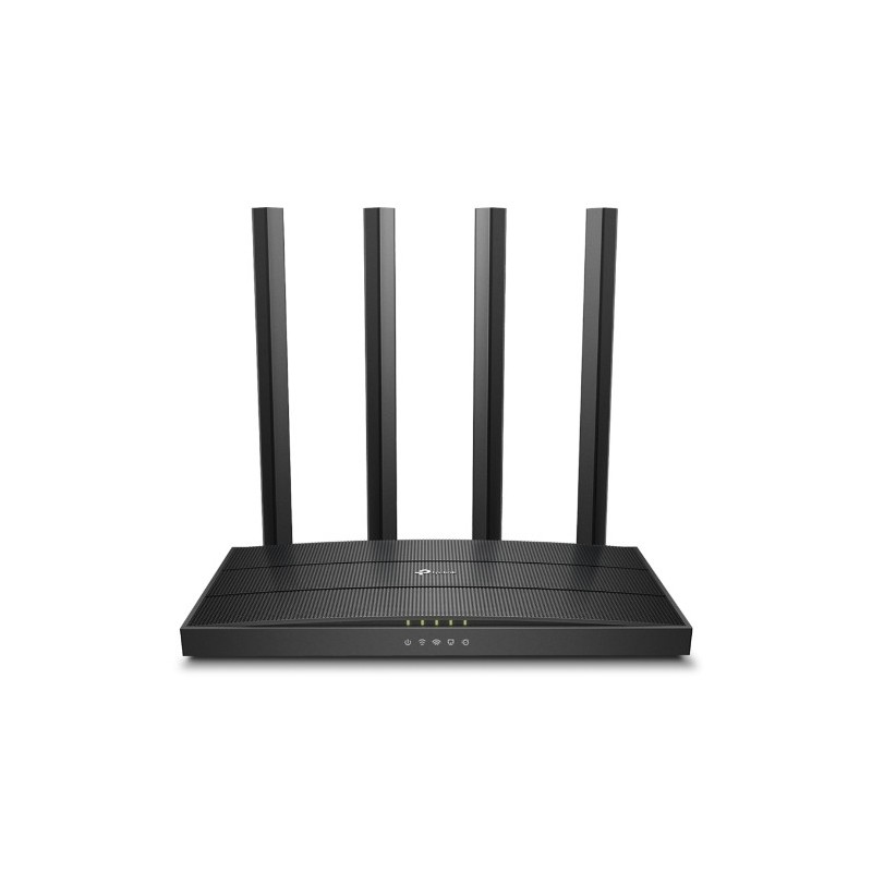 Router Inalámbrico Gigabit Dual Band AC TP-LINK Archer C80, 1.300 Mbps, 5 GHz, Omnidireccional, 4, Negro